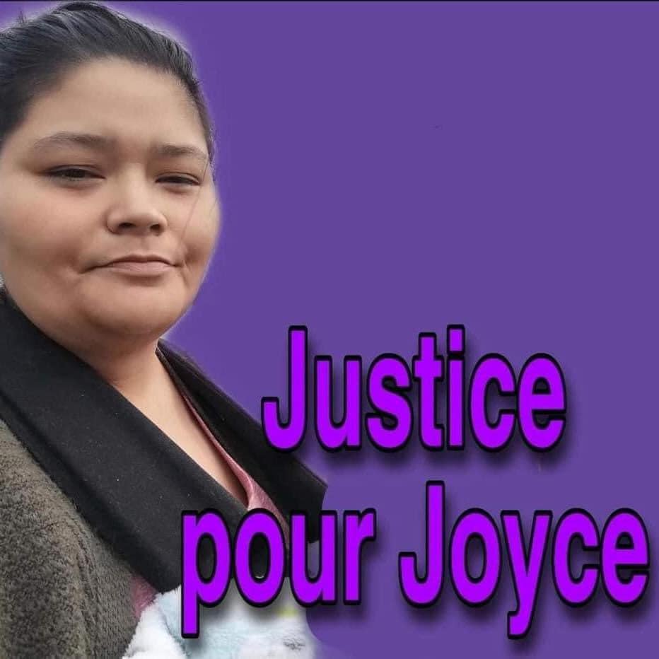 Projection spéciale ce soir pour Joyce Echaquan sur le mur d'eau du